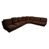 Modular 8-seater sofa by Willy Rizzo. Super C model
