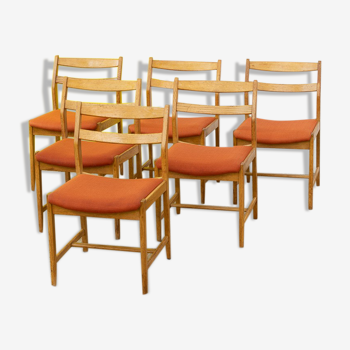 Série de chaises scandinave 45.5 cm