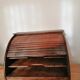 Wooden curtain binder