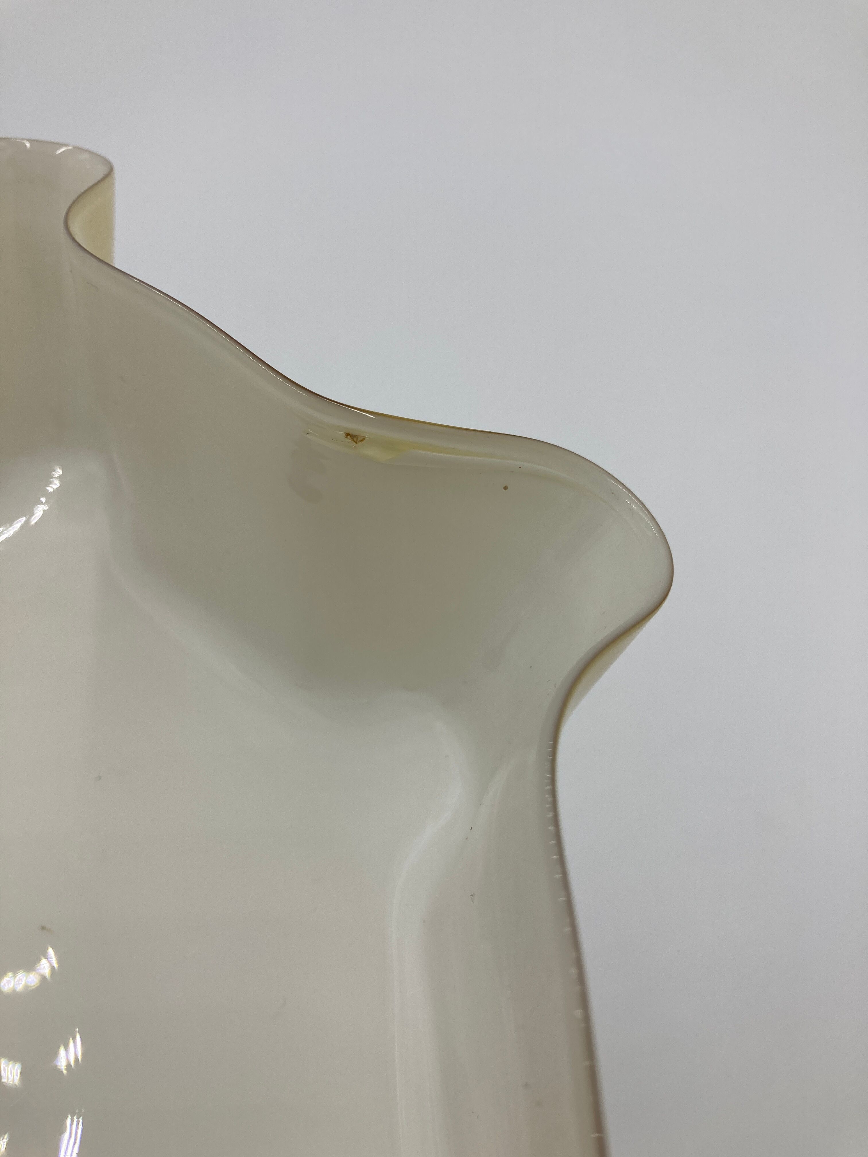 Yellow glass suspension