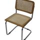 Chaise de design Cesca modèle B32 en chrome