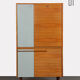 Vintage wooden storage by UP Zavody, 1960