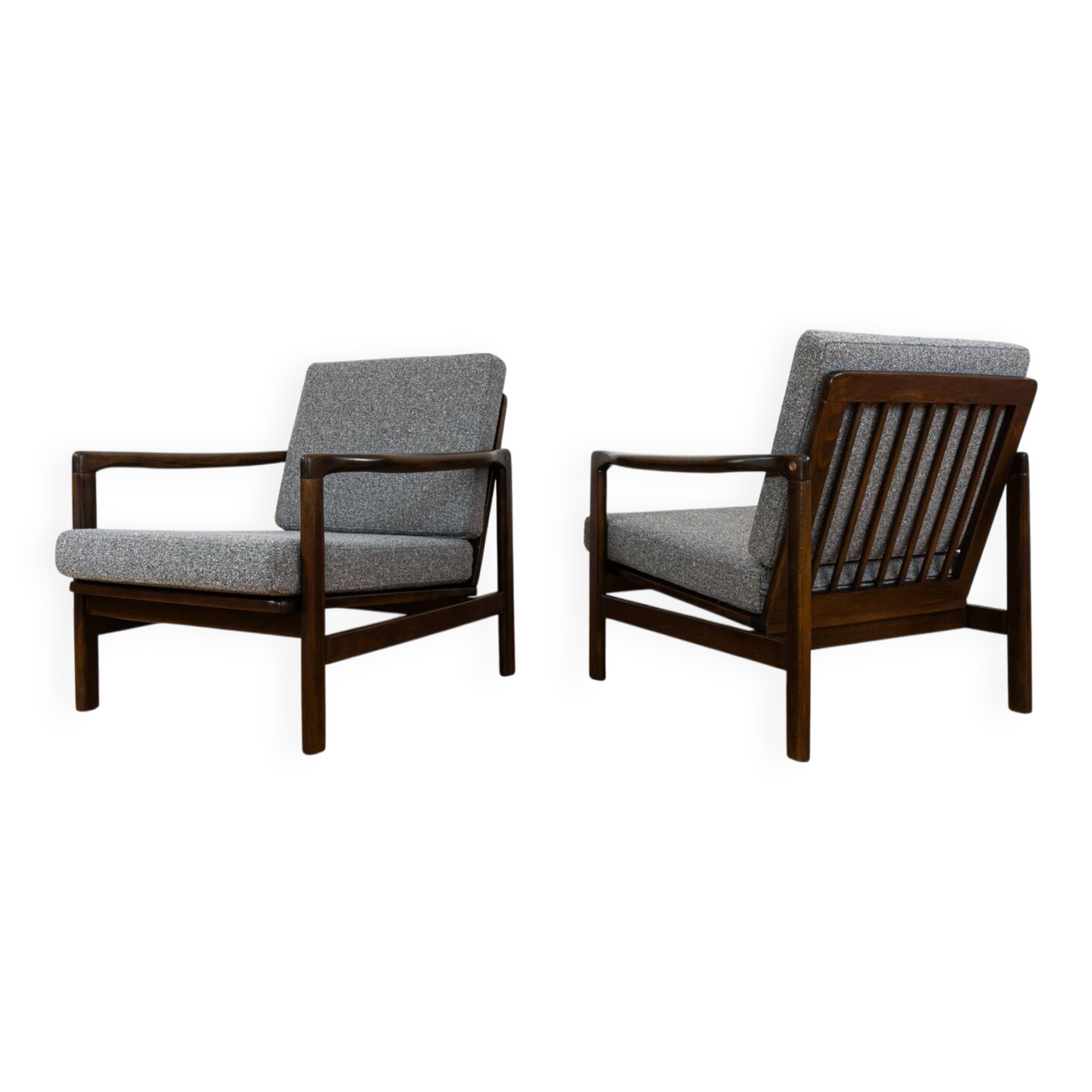 Fauteuils Mid-Century par Zenon Bączyk, années 1960, lot de 2