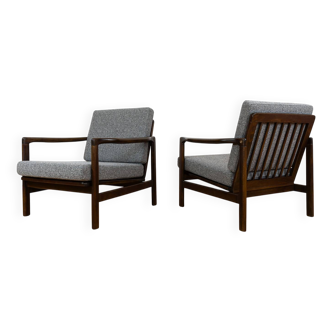 Fauteuils Mid-Century par Zenon Bączyk, années 1960, lot de 2