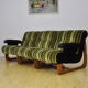 Vintage striped modular sofa, 1970s