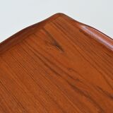 Peter Løvig Nielsen boomerang writing desk in teak Løvig Denmark 1960