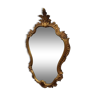 Miroir doré, 83x52 cm