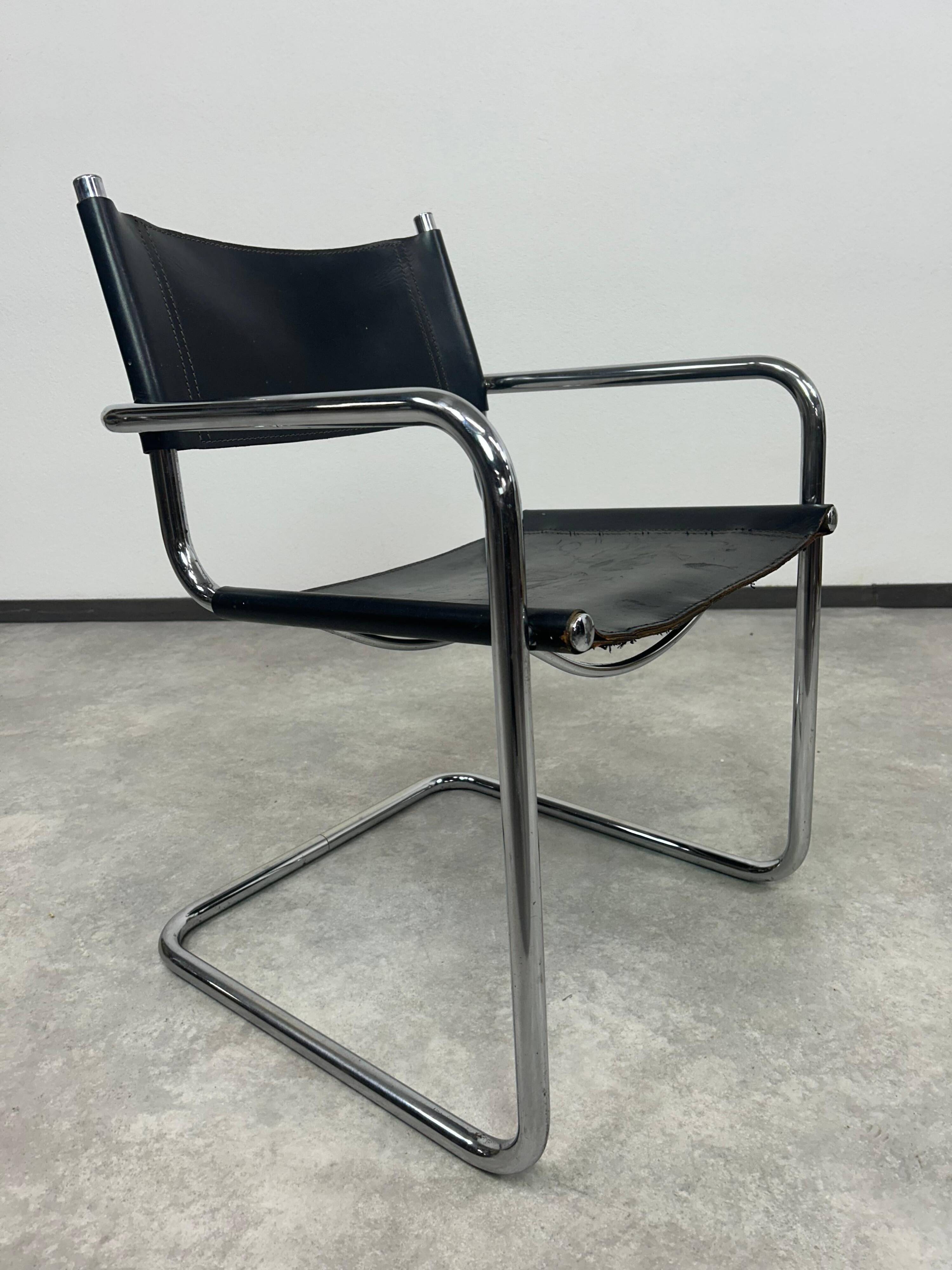 Bauhaus S34 chairs by Mart Stam