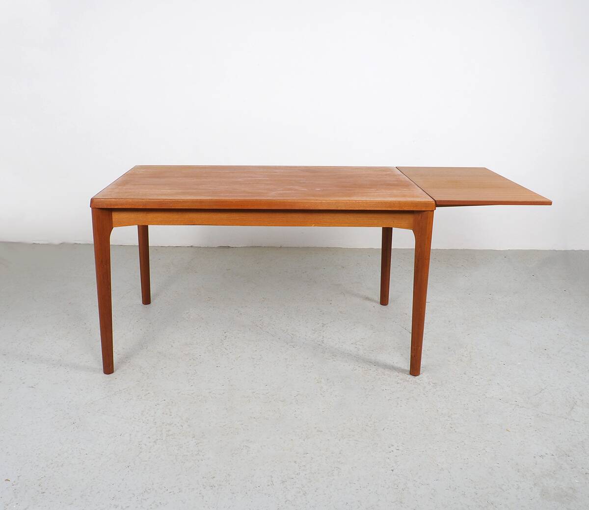 Extendable Dining Table by Henning Kjærnulf for Vejle Mobelfabrik, Denmark, 1960s