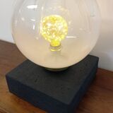 Mazzega vintage table lamp in Murano glass
