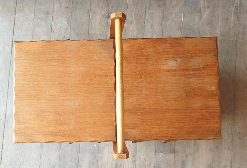 Worker, vintage sewing box