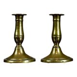 Brass Candleholders, 1939, Set of 2