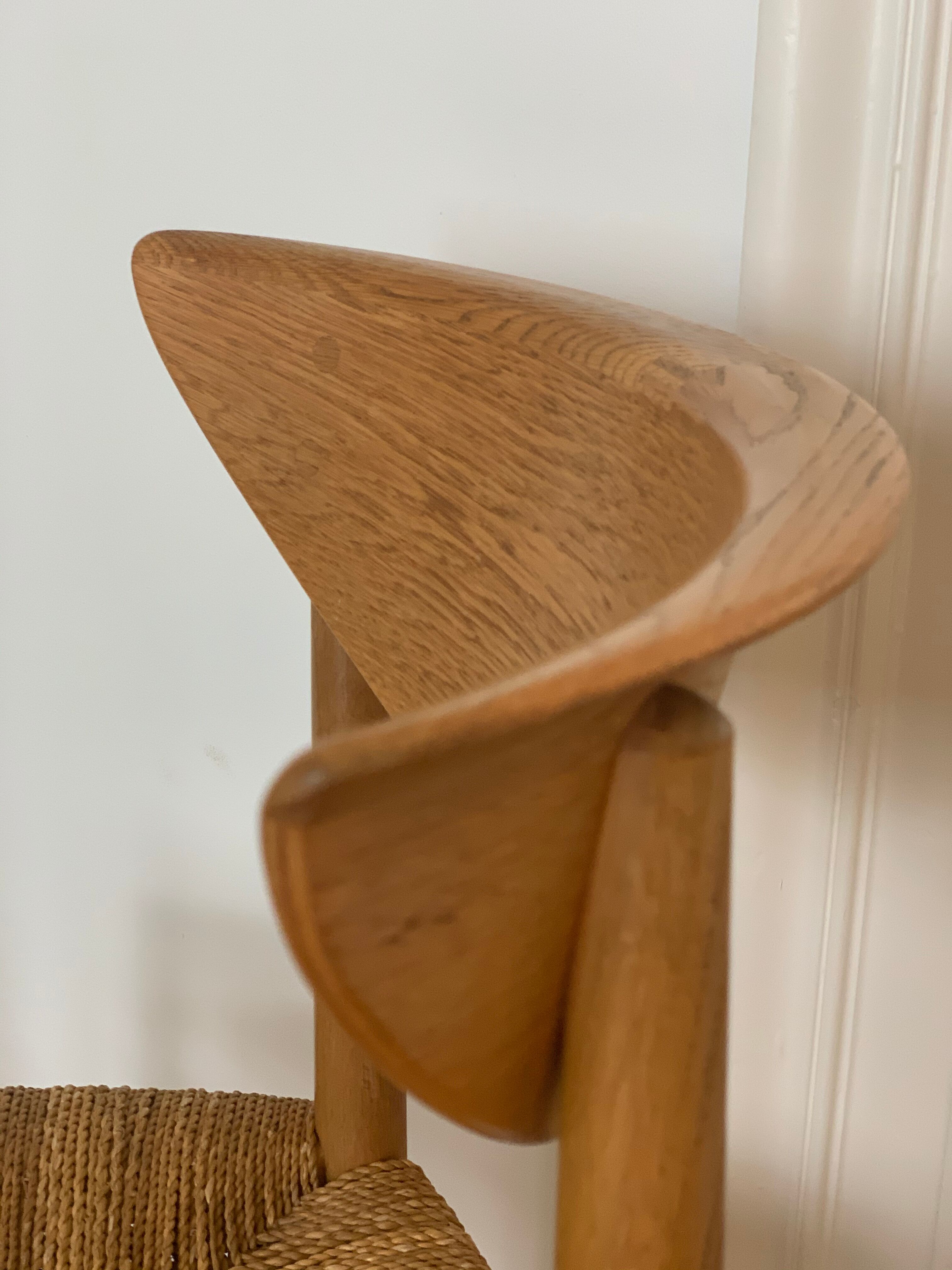 Set of 8 oak dining chairs model 316 by Peter Hvidt & Orla Mølgaard Nielsen for Søborg Mobler