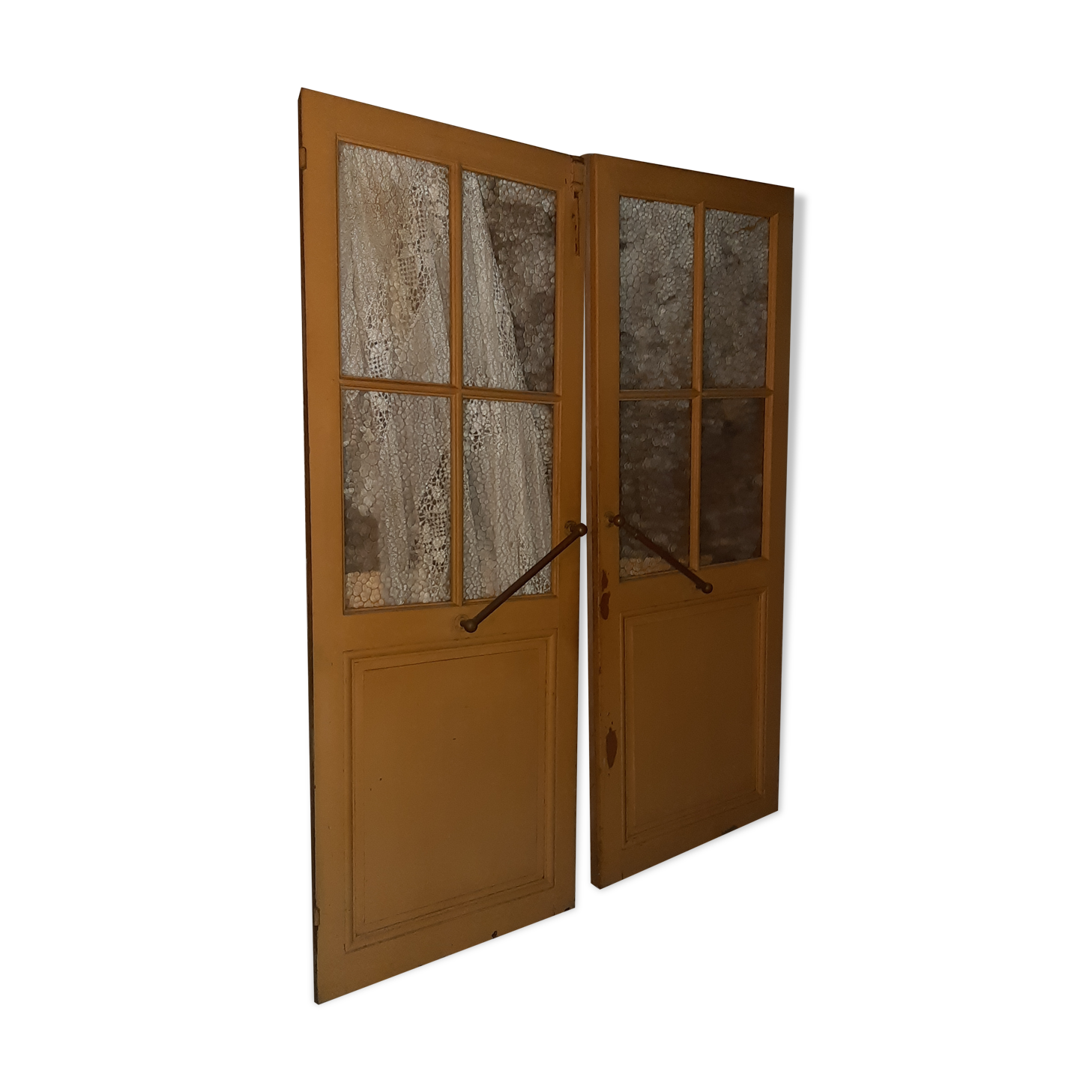 Bar glass doors