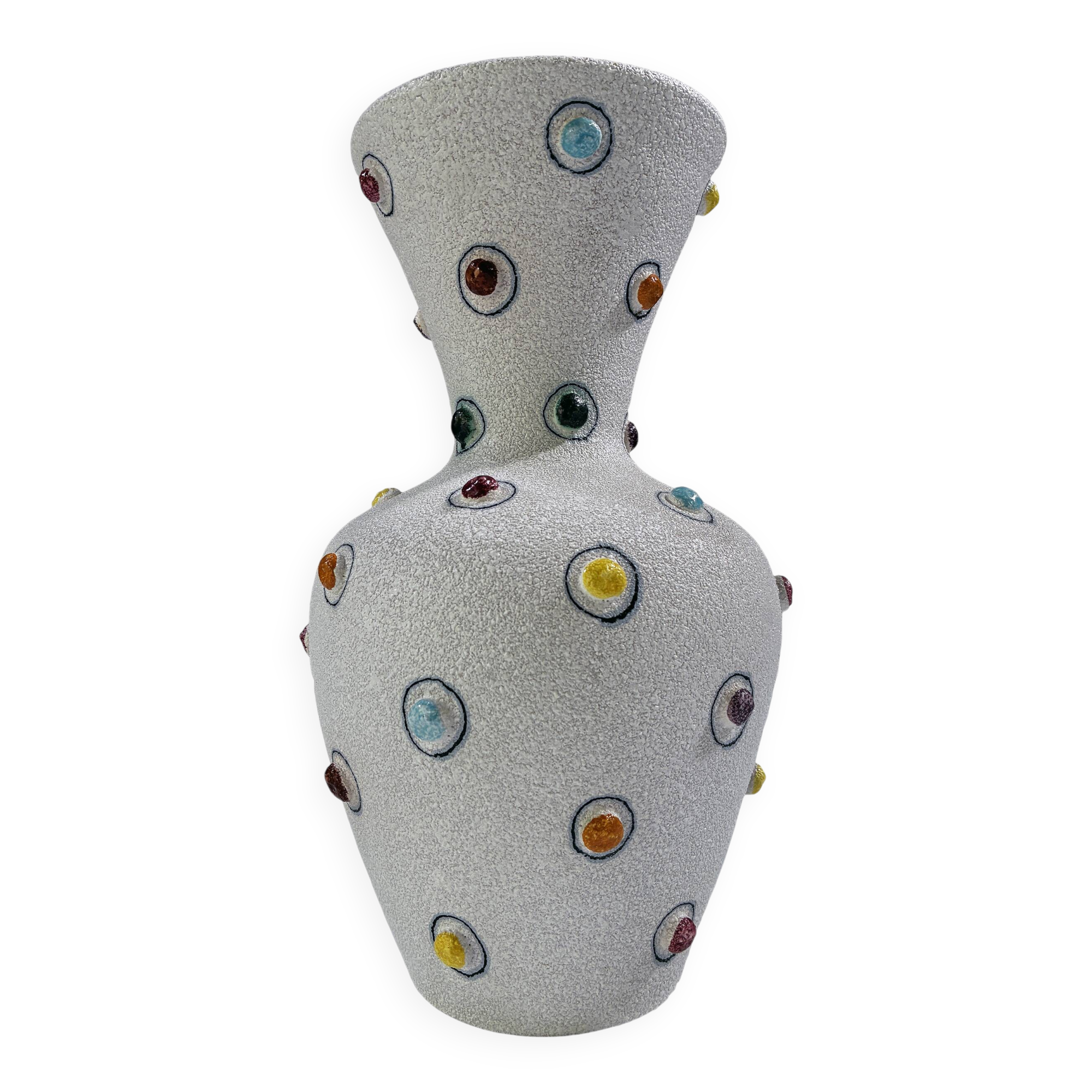 Vintage Vase • Ceramic • Fratelli Fanciulacci • 1960