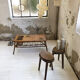 Rattan coffee table