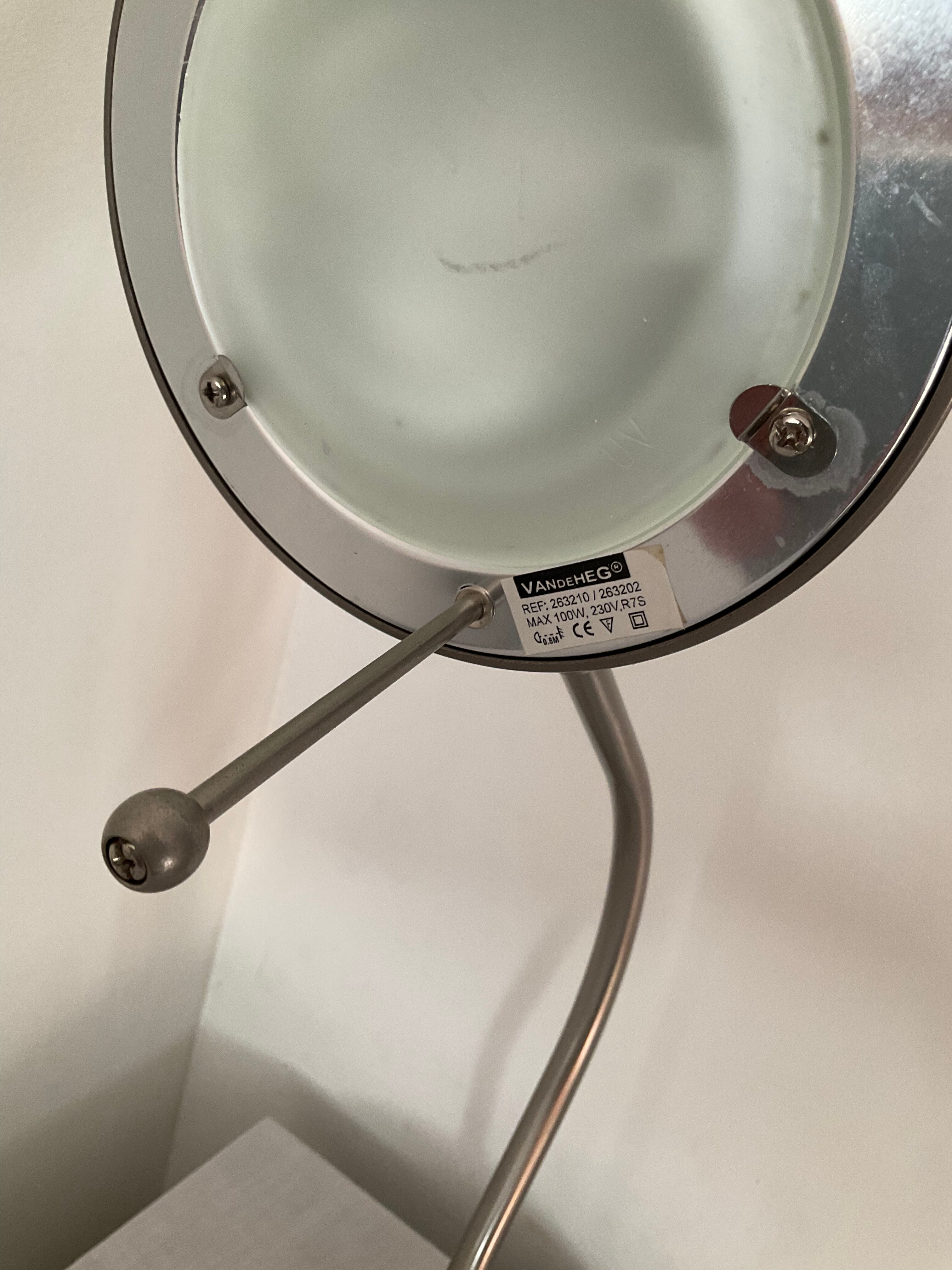 Vintage halogen desk lamp from the 80s