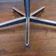 Leather armchair black by Charles Pollock for Knoll International