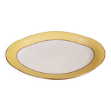 Plat ovale en porcelaine de Limoges