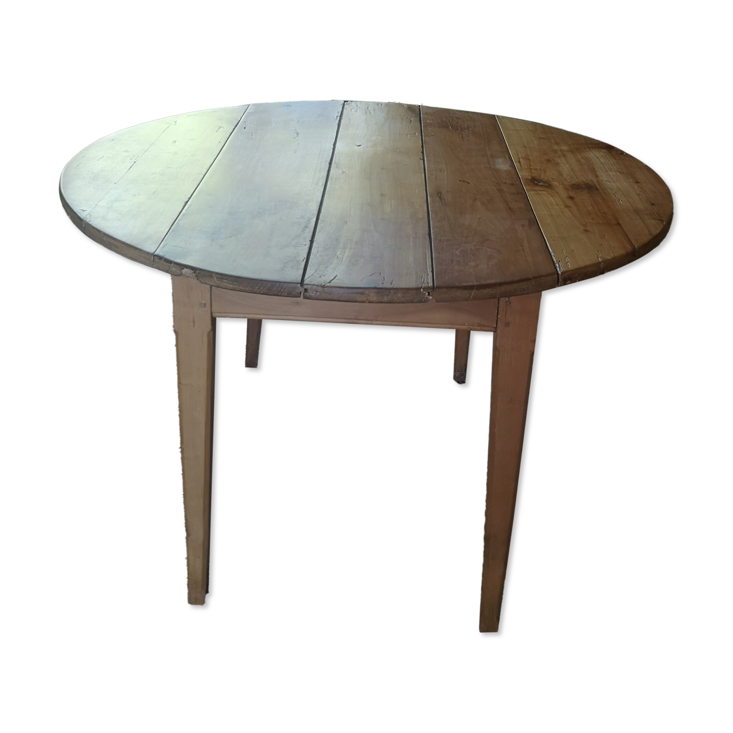 Round farmhouse table D 130 cm
