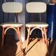 Baumann yellow heart chairs