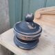 Étagère ancienne en bois sculpté