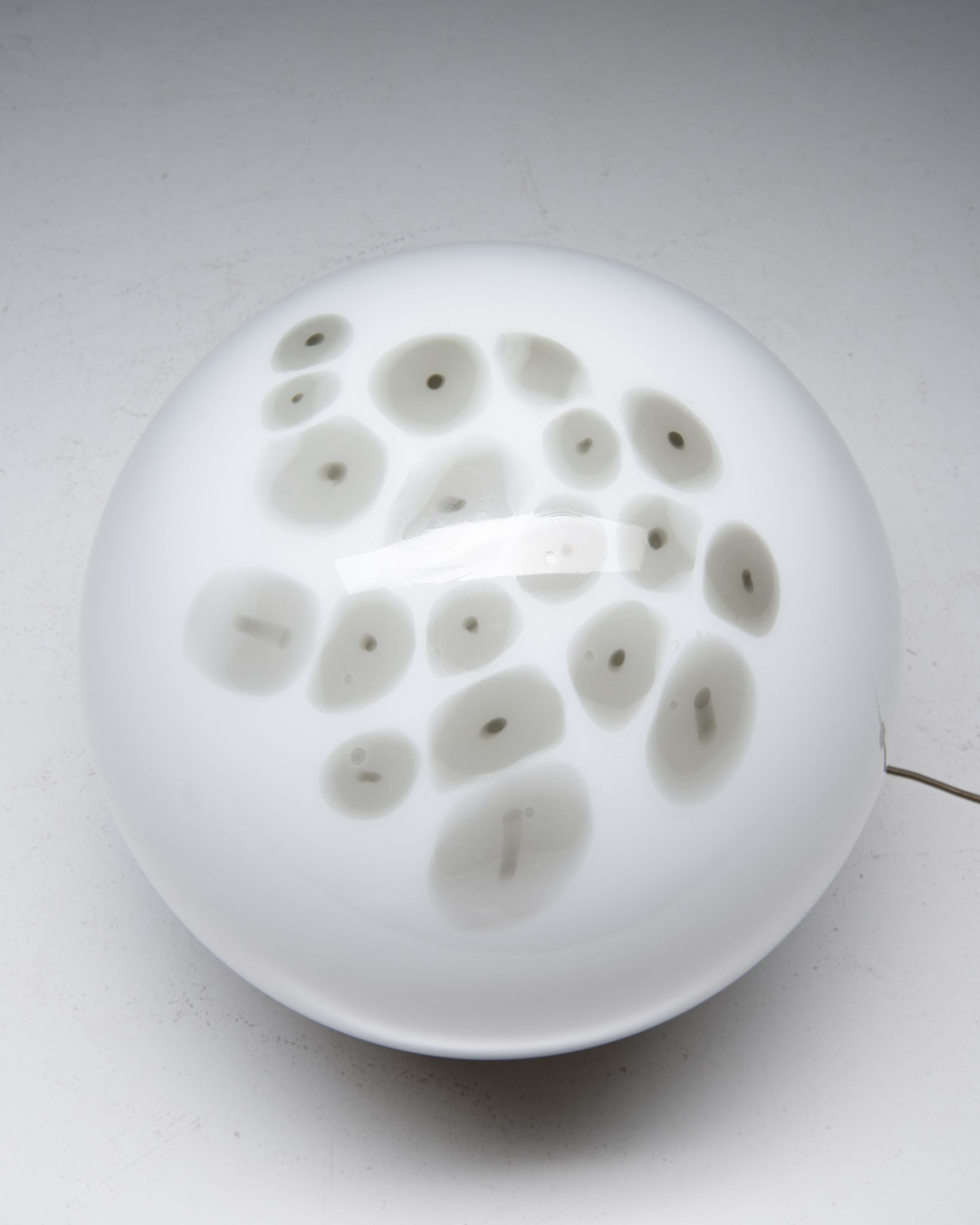 Murano glass lamp, La Murrina, 1960s, Italian