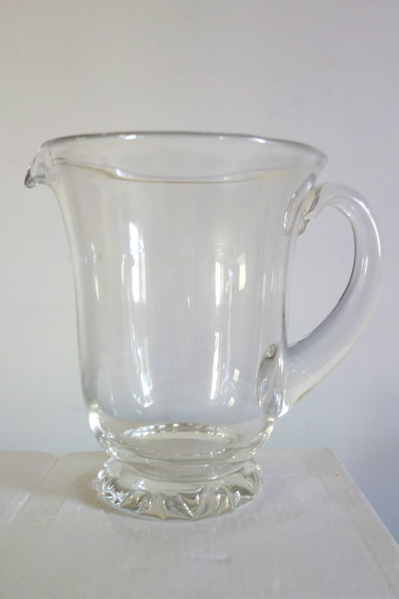 6 verres à eau Daum modèle Kim milieu XXème