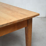 Oak farm table
