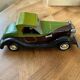 Set of 4 vintage wooden cars