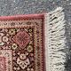 Persian rug in burgundy wool 110x170