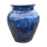 Glazed ceramic vase