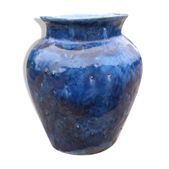 Glazed ceramic vase