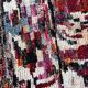 Multicoloured Moroccan Berber rug for the living room.