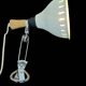 Vintage clamp lamp - Wood and metal - 70s