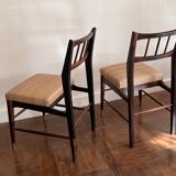 Chaises ebéne de macassar