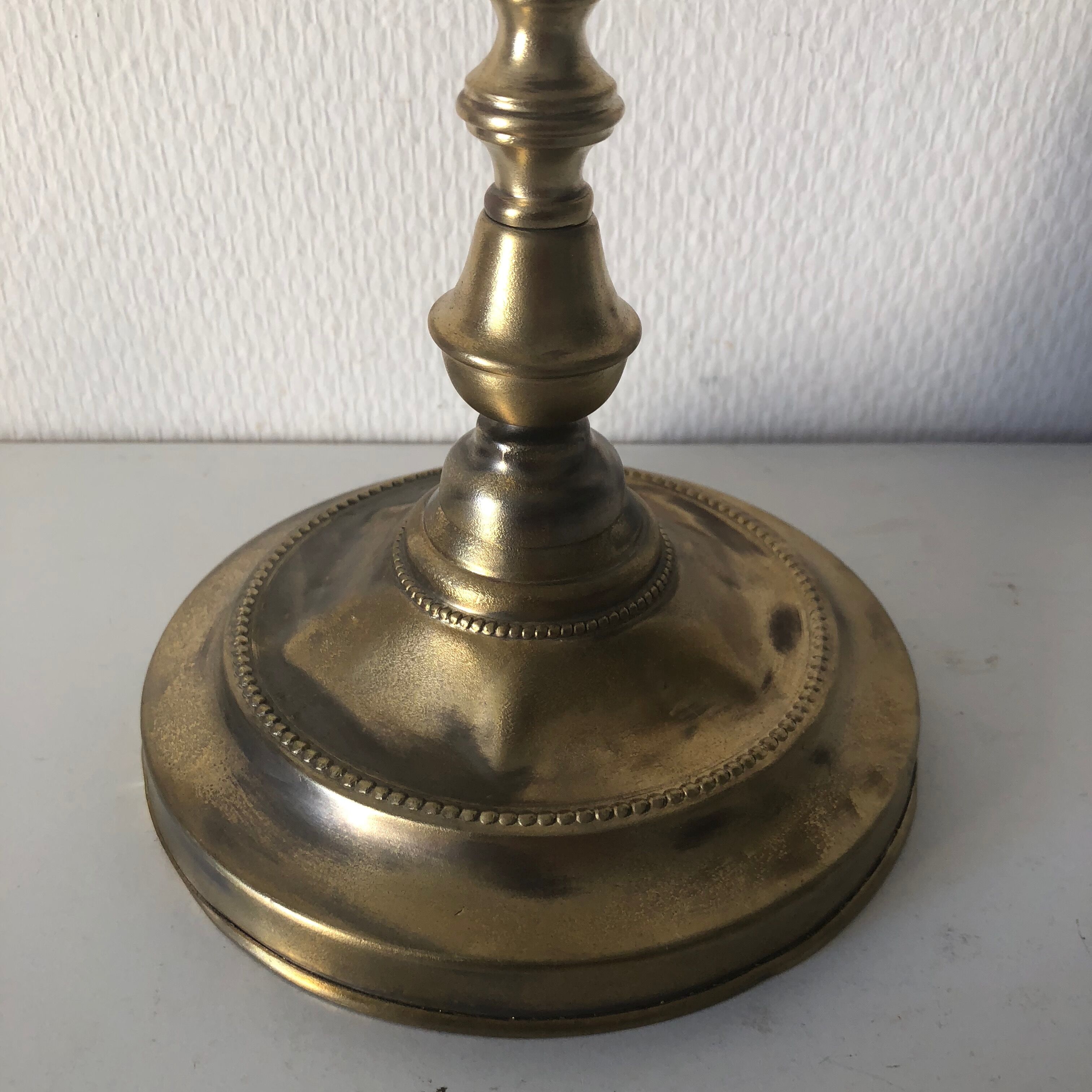1930 brass desk lamp