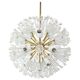 Brass star chandelier by Emil Stejnar, Austria, 1960s.