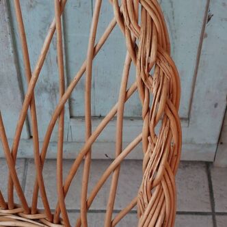 Rattan armchair