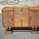 Art Deco sideboard, art deco wooden sideboard, wooden furniture, storage furniture