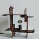 Solid teak design lamp