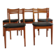 Set 5 vintage Scandinavian chairs