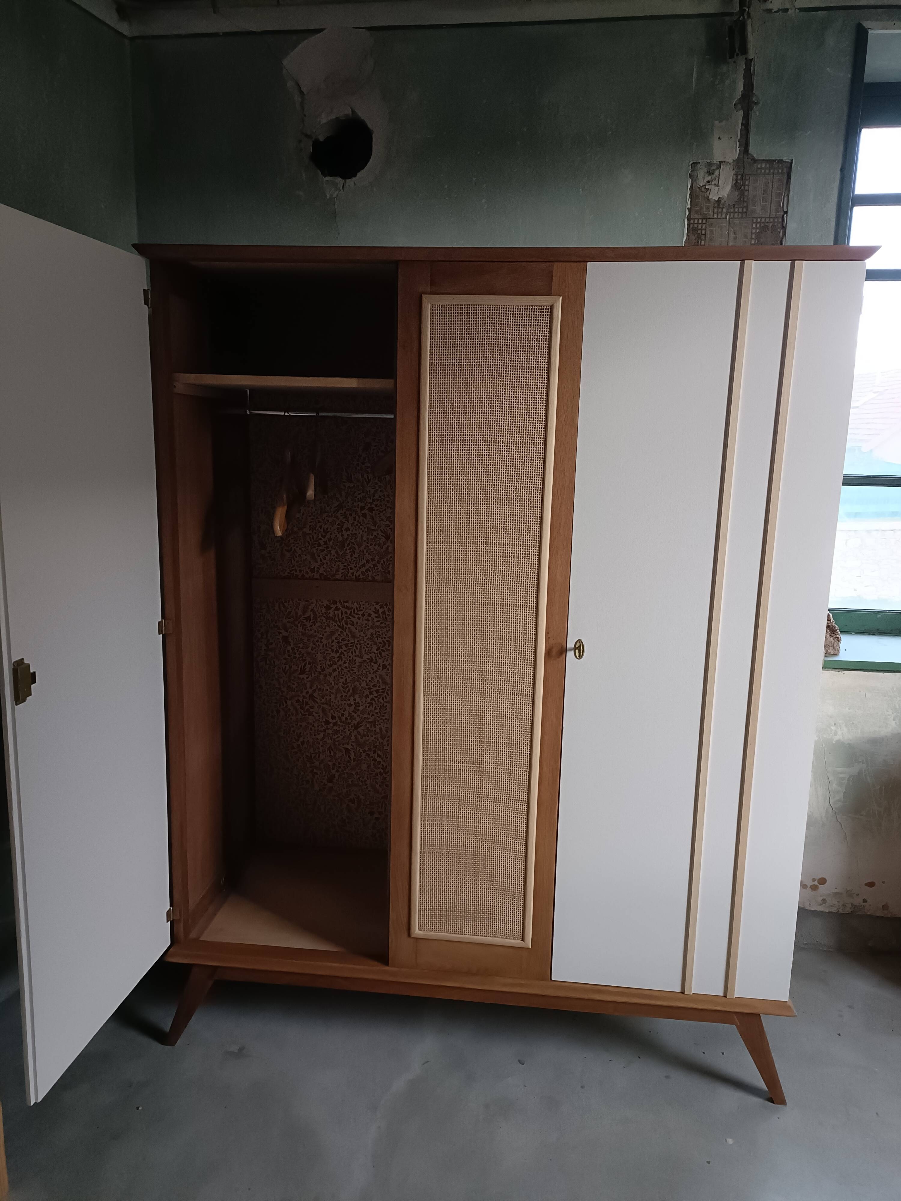 Renovated wardrobe cupboard