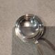 Silver-plated metal soup ladle by Christofle silversmiths, Albi pattern, 28.7cm