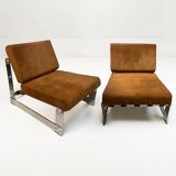 Set of 2 Lounge Chairs by Gilles Bouchez for Airborne, 1972