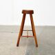 Vintage wooden shoe rack with grease, mid-century, 1950s.