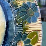 Glazed pottery plate A.Tripp 1943