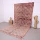 Pink Vintage Moroccan Rug 180 x 360 - Berber Wool Rug - Handmade Rug Boho