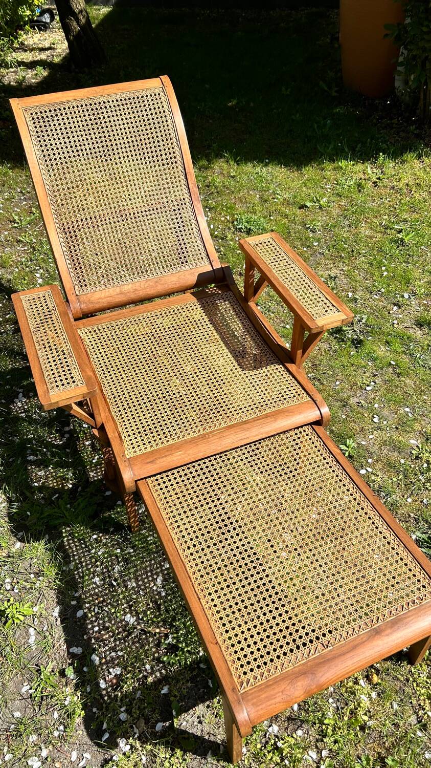 Cane lounge chair 1930/1950