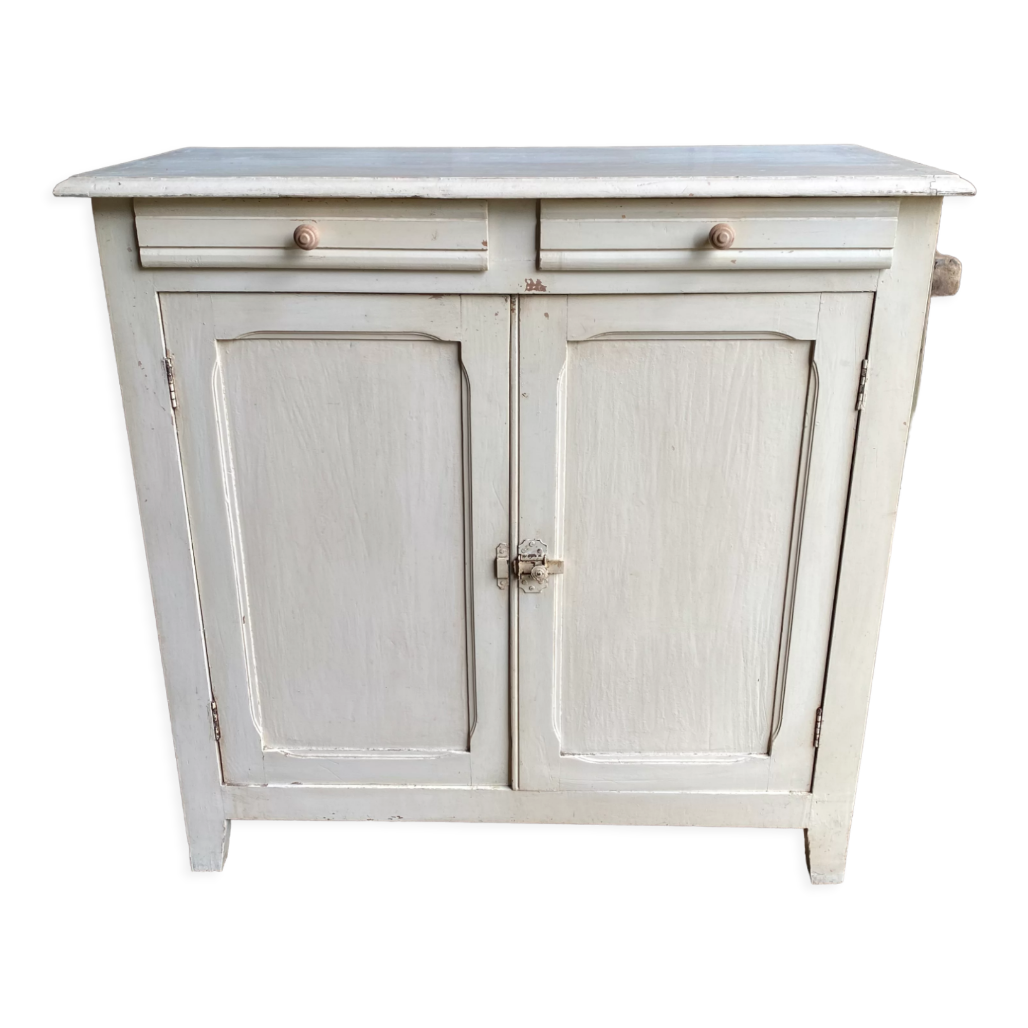 White Parisian buffet